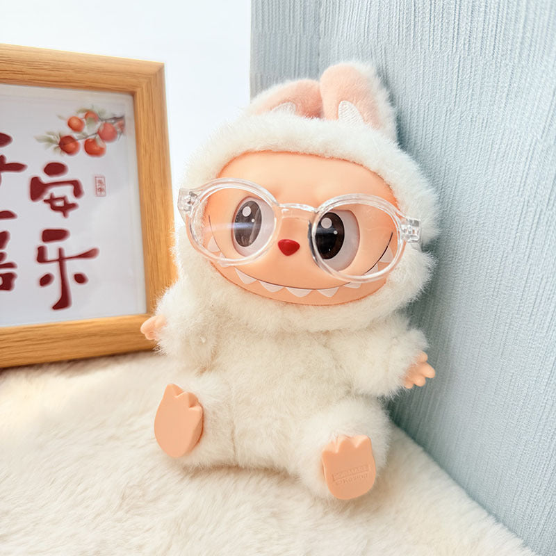 Only clothes for sale] first and second generation key chain Labubu clothes pendant cloth doll chocolate academy style