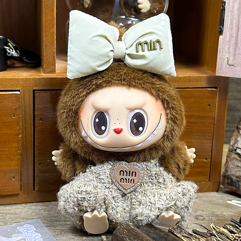 Labubu Doll Outfits Set for 17cm Vinyl Dolls - Trendy Styles