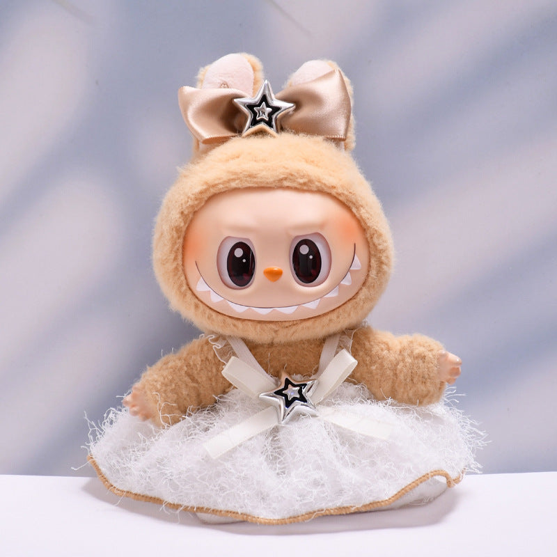 Only baby clothes] one, two and three generations of pendants labubu clothes stars Mao Mao skirt suit cloth baby clothes