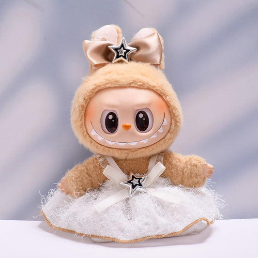 Only baby clothes] one, two and three generations of pendants labubu clothes stars Mao Mao skirt suit cloth baby clothes