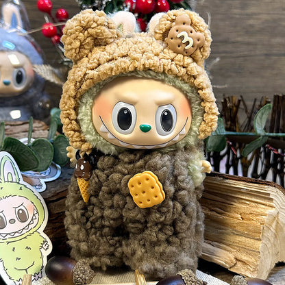 Labubu Doll Outfits Set for 17cm Vinyl Dolls - Trendy Styles