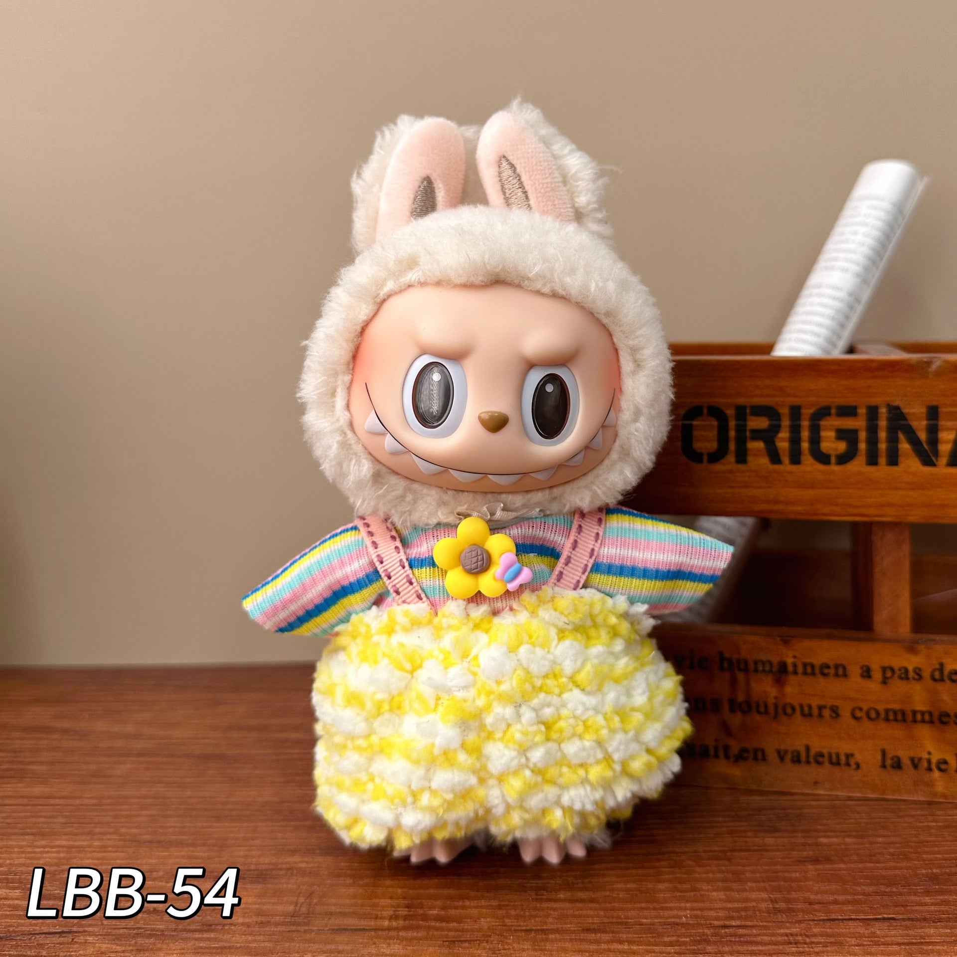 Wholesale Labubu Clothes Labubu Baby Clothes 17cm Doll Pendant First and Second Generation Doll Clothes Set Toys