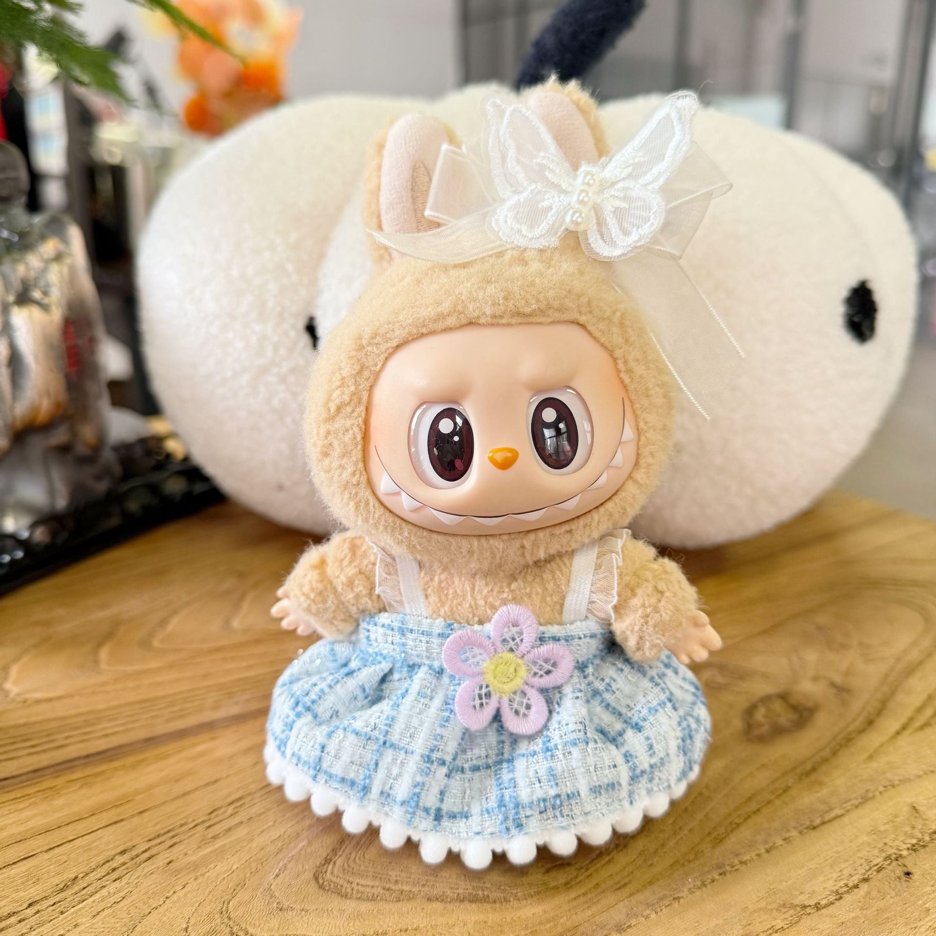 Labubu Doll Dress Set - Butterfly Fairy Outfit for 1st & 2nd Gen Blind Box