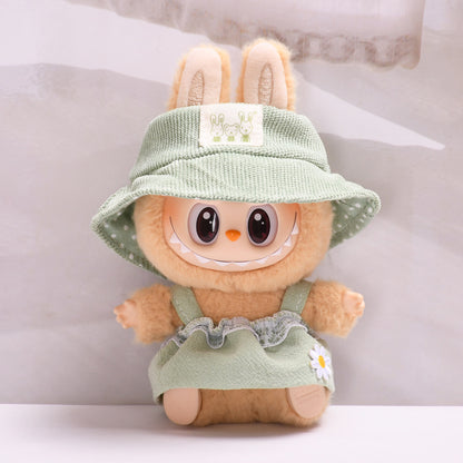 Only clothes] second generation blind box Labubu clothes pendant cloth cloth sit party series keychain doll dress