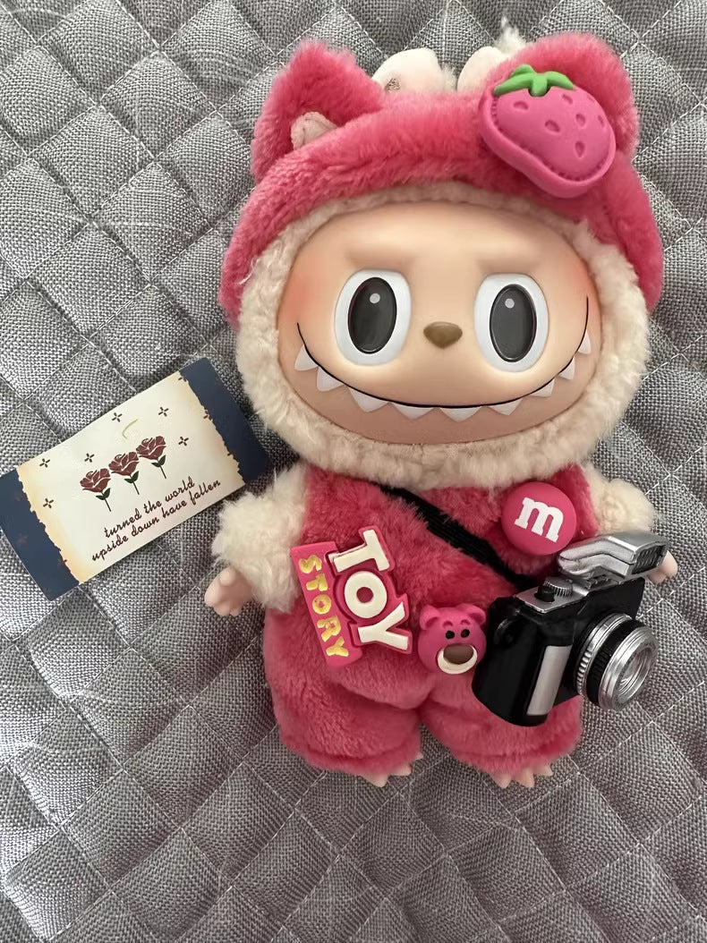 17cm Labubu Doll Clothes Set - Baby Outfits & Accessories