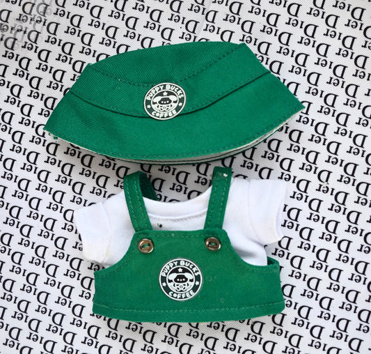 Only clothes] 17cm blind box one or two generations of labubu clothes for Starbucks Labubu vinyl pendant doll