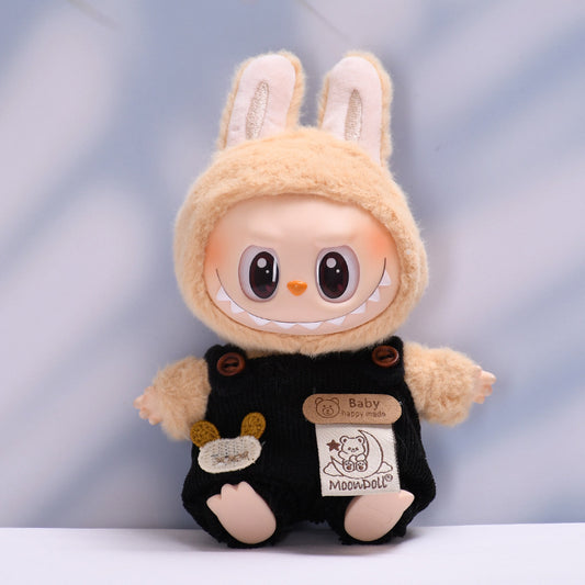 Only clothes] one or two generation pendant labubu moon bear suspenders sit labubu change baby clothes