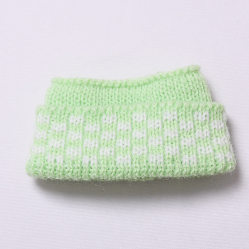 Labubu Doll Striped Sweater & Hat Outfit for 1st & 2nd Gen Pendants