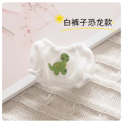 Labubu Doll Underwear & Head Accessories Set - 17cm Replacement Clothes
