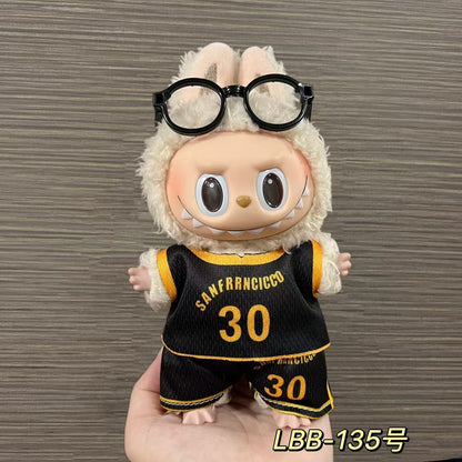 Labubu Doll Baby Clothes Outfit for 17cm Vinyl Doll - Lbb Series