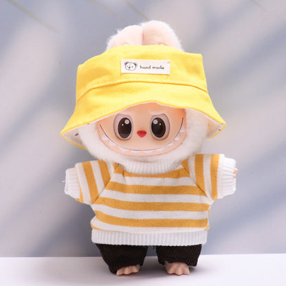 Labubu Doll Baby Clothes Set - Colorful T-Shirt & Shorts Outfit
