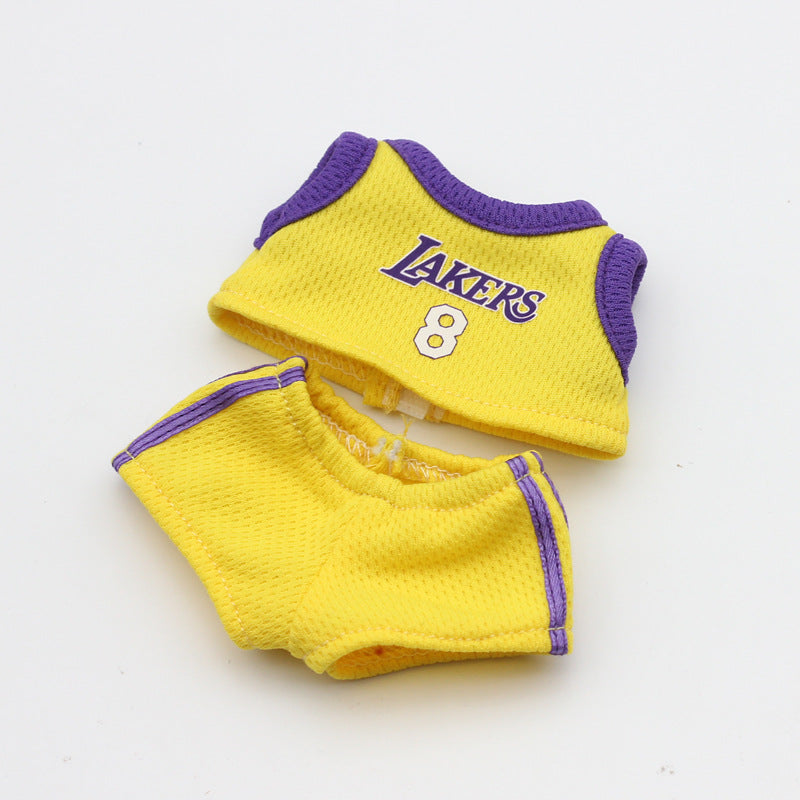 Labubu Doll Basketball Outfit Set - Vest & Pants in Multiple Colors