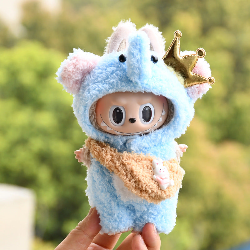 Only baby clothes] 17cm cloth pendant clothes cute small animal costume baby clothes bag key chain pendant