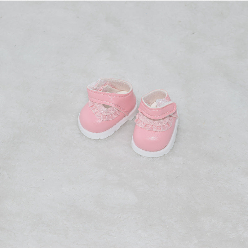 Labubu Baby Shoes Collection 17CM Keychain Blind Hirabu Cloth Changing Shoes Doll Toy Shoes