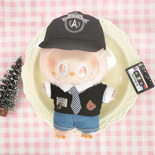 Labubu third generation doll clothes labubu 3.0 doll clothes generation second generation sitting party for blind box clothes 17cm