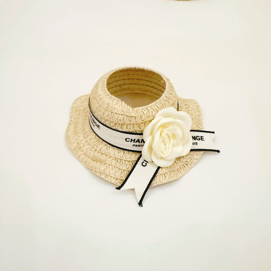 Labubu Doll Outfit Set with Straw Hat & Accessories for 15-17cm Dolls