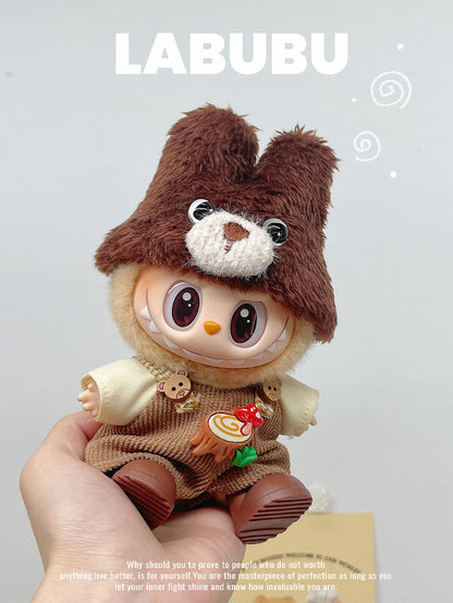 Labubu third generation doll clothes labubu 3.0 doll clothes generation second generation sitting party for blind box clothes 17cm