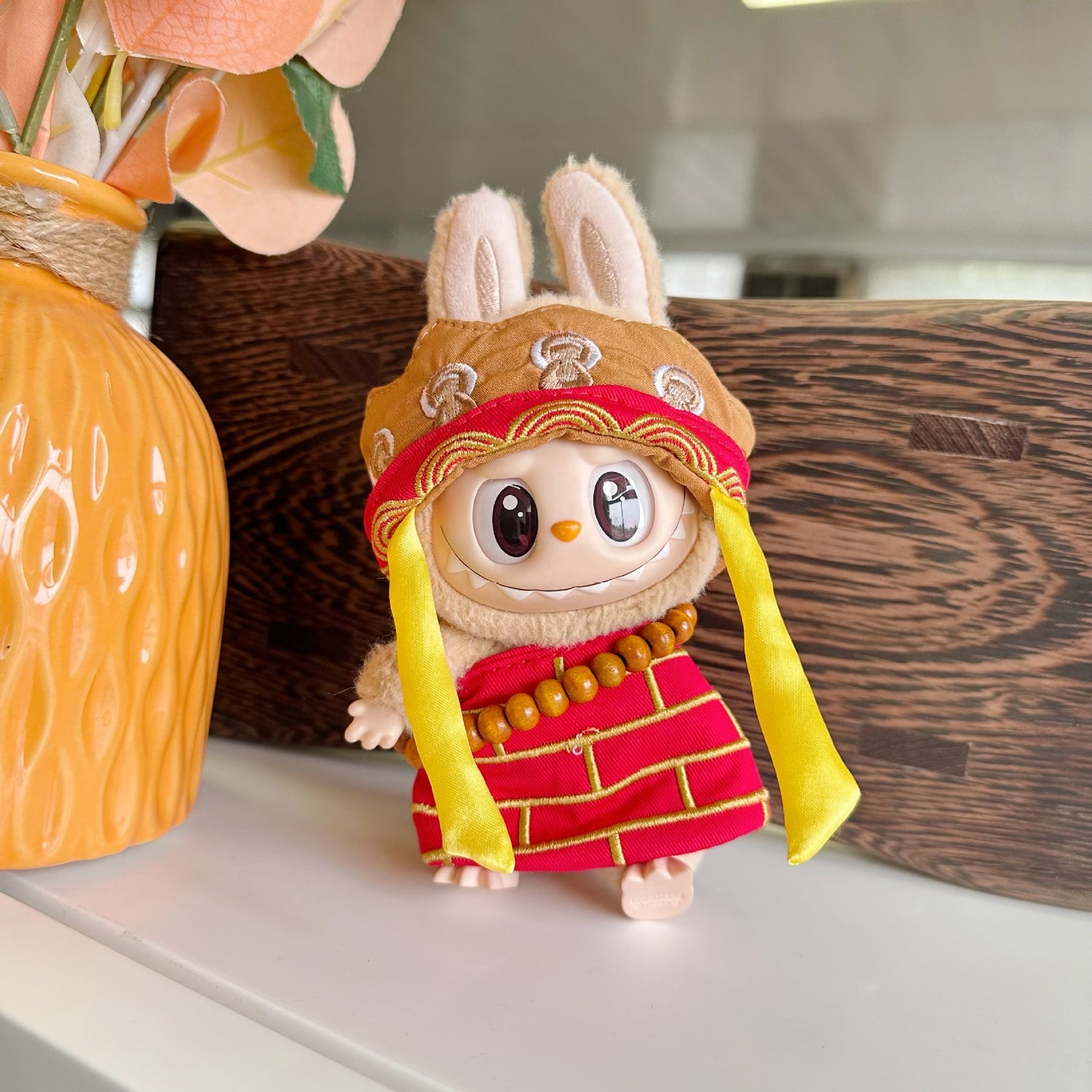 Only clothes] the first and second generation labubu doll clothes robes suit LABUBU doll clothes Tang monk clothes monk clothes new