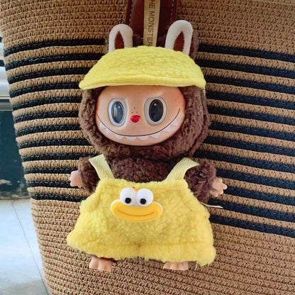 Only clothes] Christmas second generation blind box Labubu clothes Labubu standing posture sitting party series baby clothes adorable