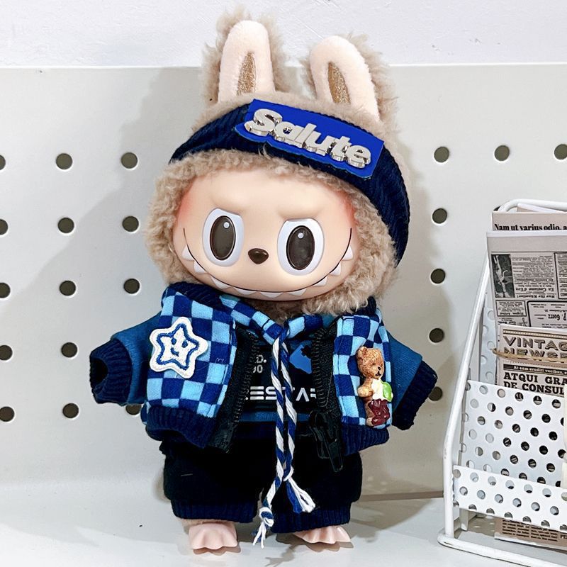 Labubu Doll Clothes Labubu Vinyl Doll 17cm Doll Dress-Up Bubble Mart Doll Dress-Up Doll Others