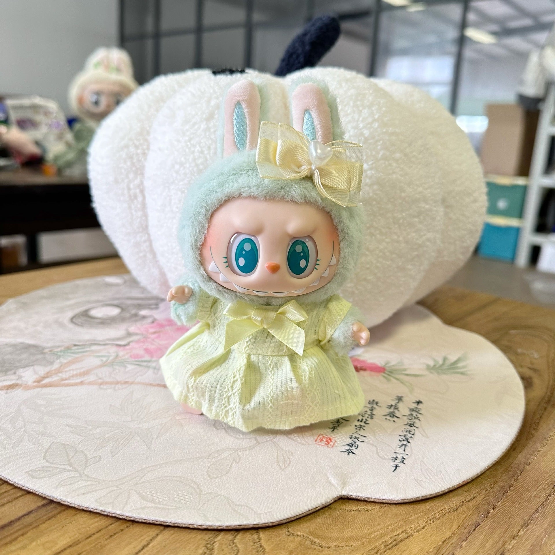 Only clothes] the first and second generation labubu doll clothes labubu sit party doll dress for sweet princess