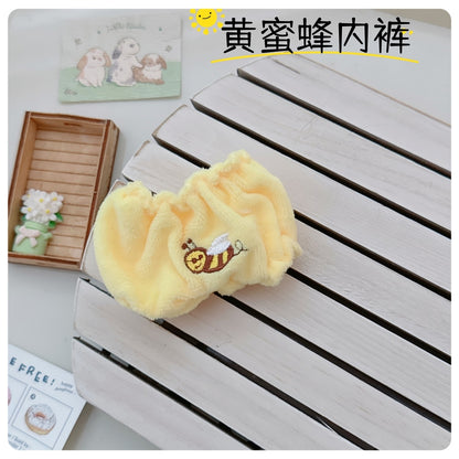 Labubu Doll Underwear & Head Accessories Set - 17cm Replacement Clothes