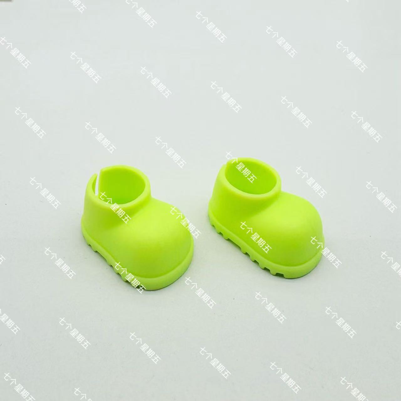 Stand Labubu10CM15 cm cotton doll doll doll shoes short rain boots toy accessories wholesale