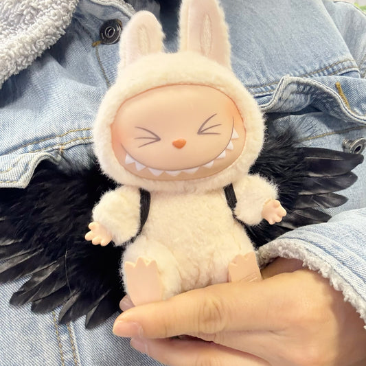 Macaro macaron Labubu doll clothes pendant LABUBU for angel wings for feather replacement