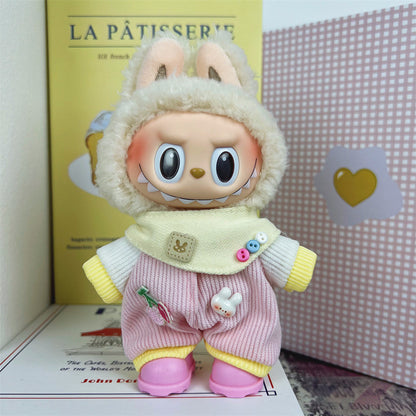 Labubu Doll Clothes for 1st & 2nd Gen - Universal Fit Outfits