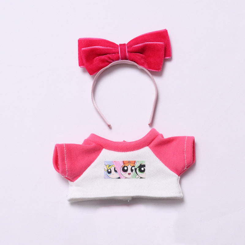 Only baby clothes] one or two generation pendant labubu clothes flying little policewoman suit labubu baby clothes