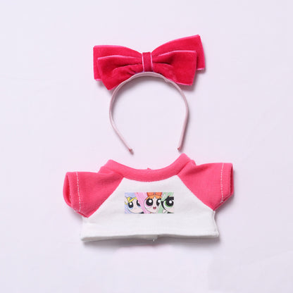 Only baby clothes] one or two generation pendant labubu clothes flying little policewoman suit labubu baby clothes