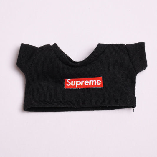 Only clothes] 17cm blind box pull cloth clothes for Labubu vinyl pendant doll casual T-shirt suit