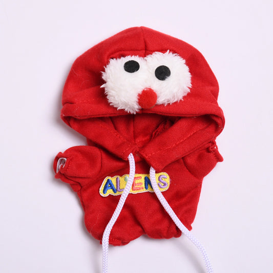 Labubu Doll Jumpsuit Outfit for 17cm Vinyl Doll - Big Eye Monster Style