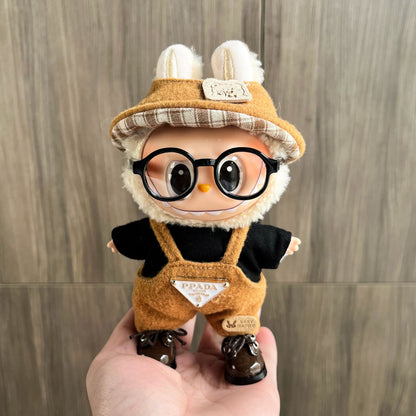 A generation of 17cm cloth baby clothes one or two generations of labubu blind box pendant clothes with replacement suit