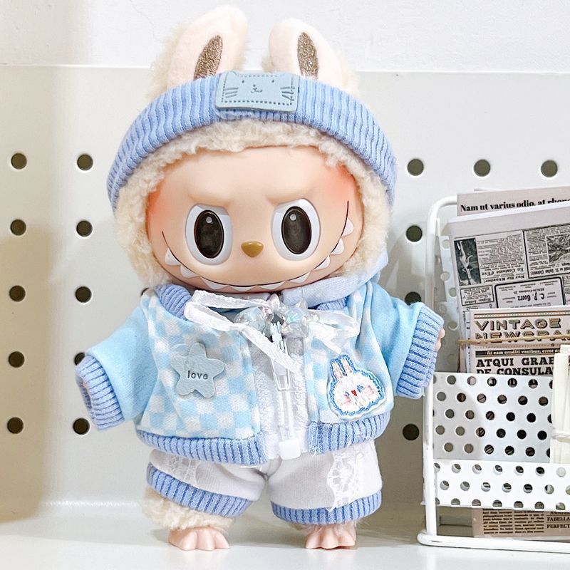 Labubu Doll Clothes Labubu Vinyl Doll 17cm Doll Dress-Up Bubble Mart Doll Dress-Up Doll Others