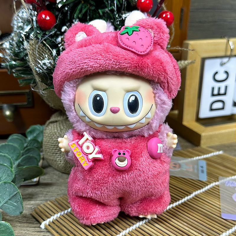 Labubu Doll Outfits Set for 17cm Vinyl Dolls - Trendy Styles