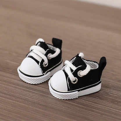 17cm Labubu Baby Coat Macaron Blind Box Sitting Party Generation II Clothes Casual suit Hat