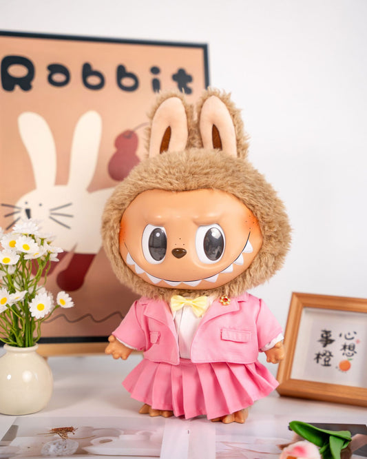 38cm Labubu Doll Clothes - Cute Outfits for Vinyl Dolls