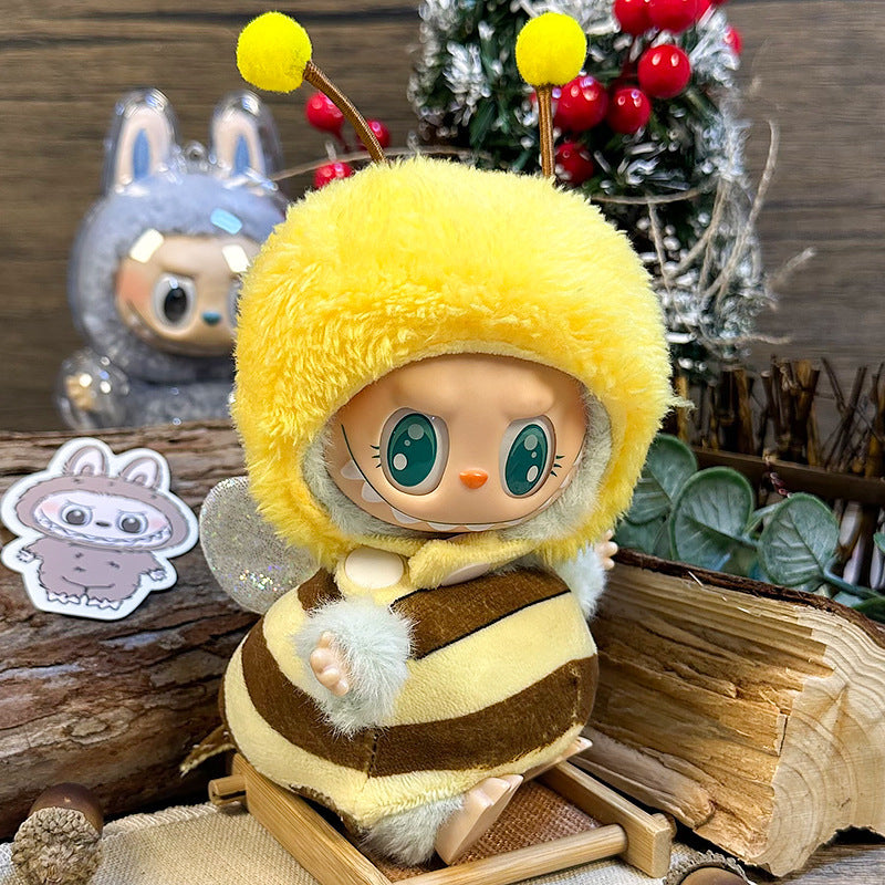 Labubu Doll Outfits Set for 17cm Vinyl Dolls - Trendy Styles