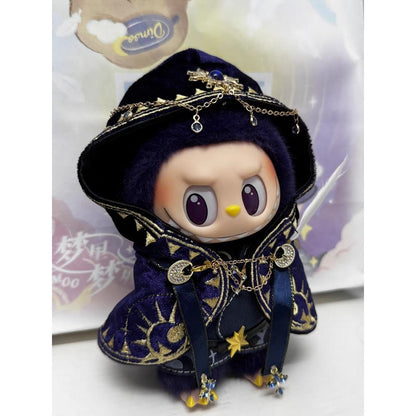 Labubu Doll Magician Suit Outfit for 17cm Vinyl Doll