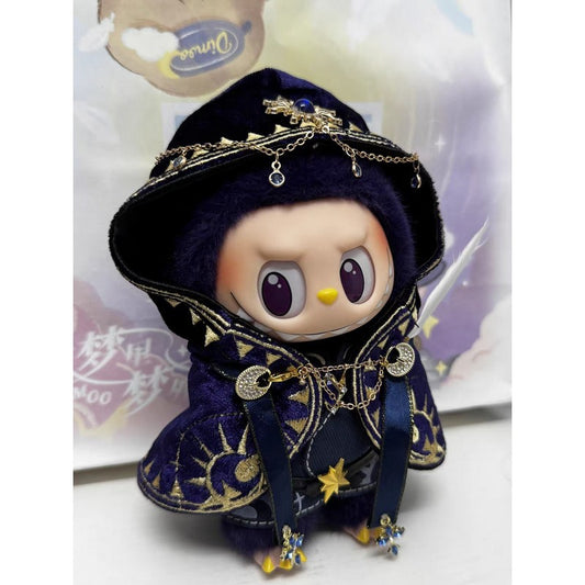Labubu Doll Magician Suit Outfit for 17cm Vinyl Doll
