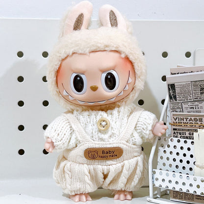 Labubu Doll Clothes Labubu Vinyl Doll 17cm Doll Dress-Up Bubble Mart Doll Dress-Up Doll Others
