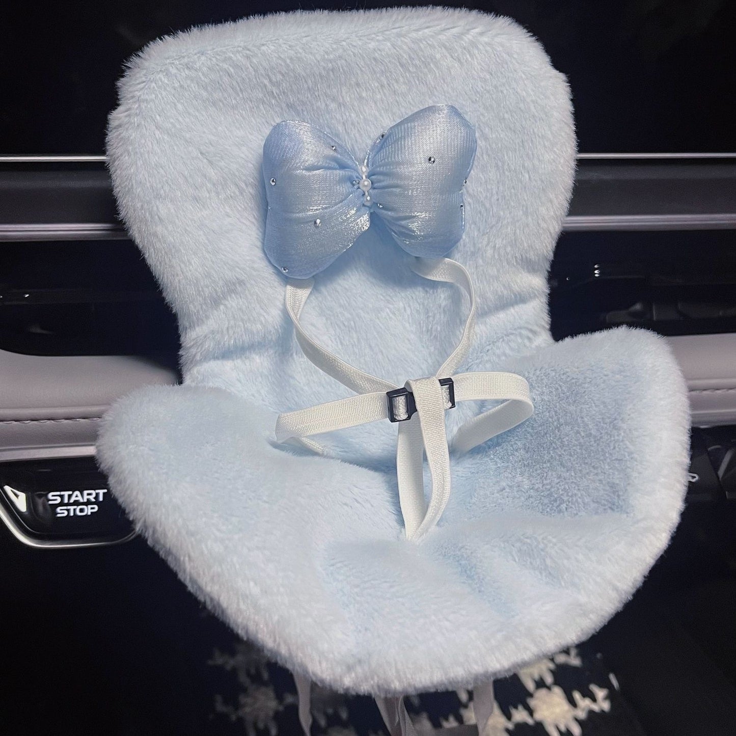 Cross-border Labubu Doll Safety Seat Belle Pendant Car Sofa Aromatherapy Ornaments Decoration Sitting Posture LABUBU