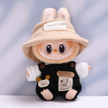 Only clothes] one or two generation pendant labubu moon bear suspenders sit labubu change baby clothes