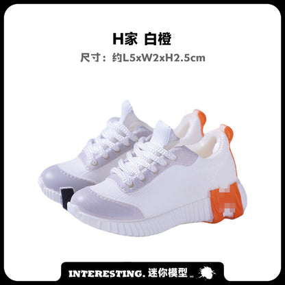 Labubu Labubu Doll Clothes 17cm Shoes Model 5cm Vinyl Toy Hand-made AJ Blind Box DIY High Luxury Series