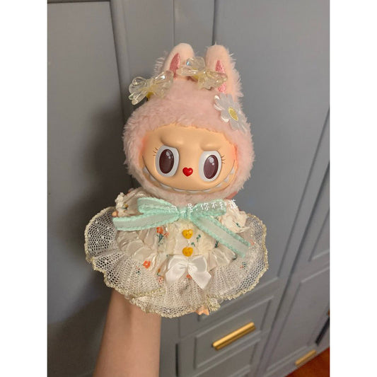 Labubu Doll Tutu Skirt Outfit for 17cm Vinyl Doll