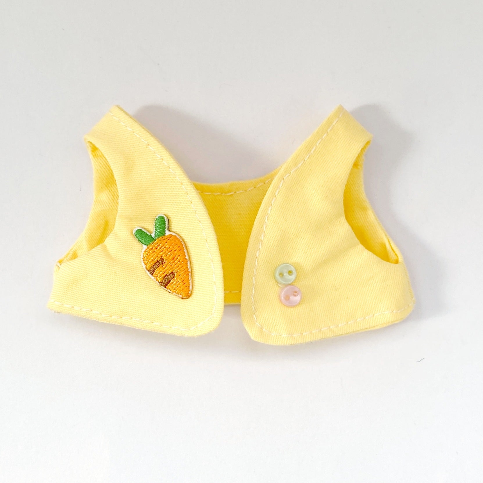 Bubble Mart 17cm Rab Cloth Pendant Sitting Party Doll Animal Print Skirt Rabbit Vest suit