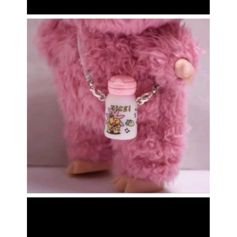 Only clothes] 17cm blind box cloth cloth pendant doll hat camera kettle shoes accessories Labubu doll