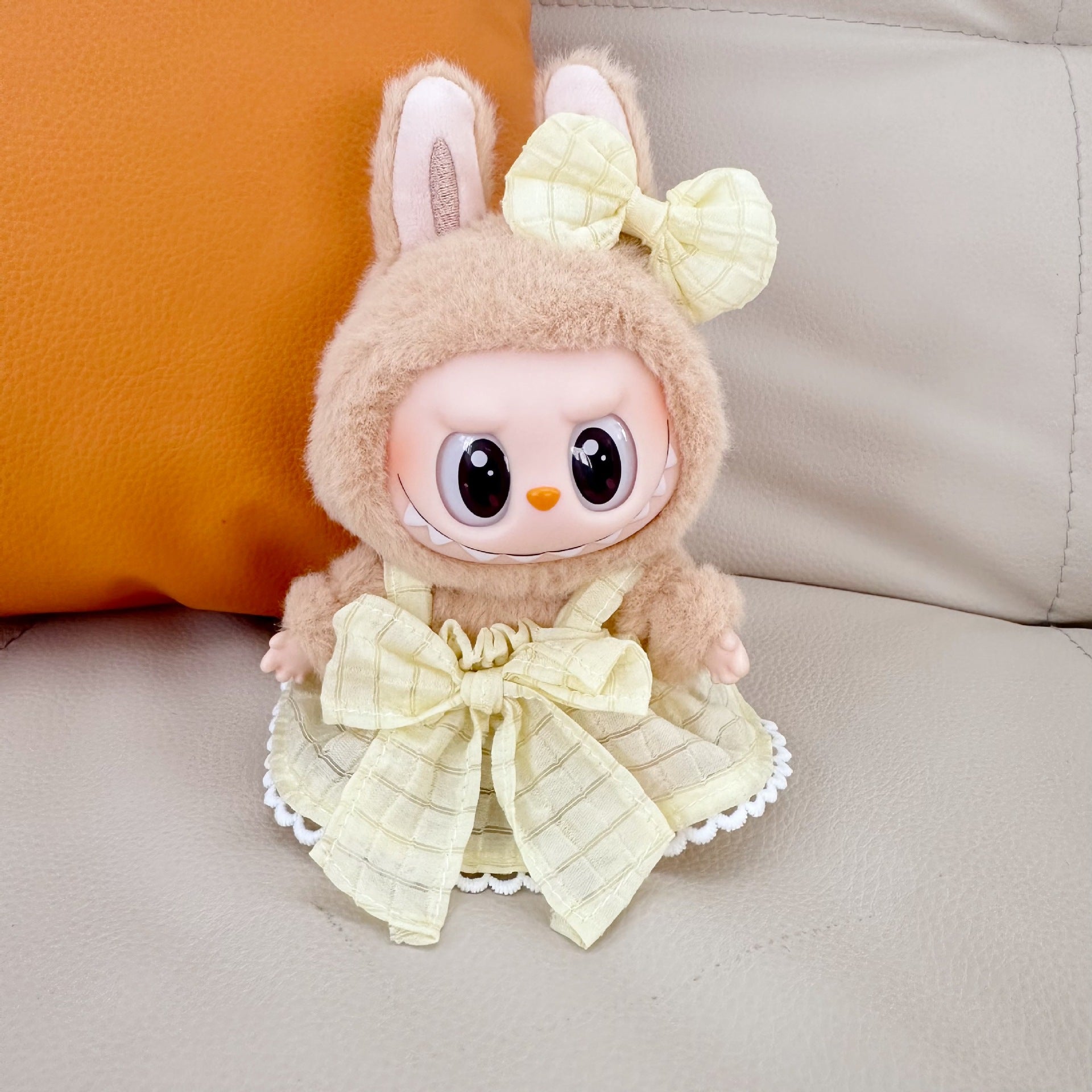 Only clothes] the first and second generation labubu doll clothes labubu sit party doll dress for sweet princess