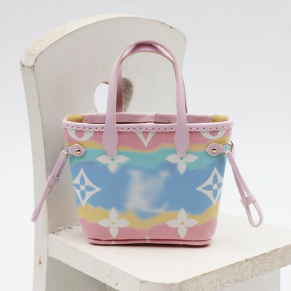Labubu Mini Chanel Bag Pendant for Dolls - Stylish Accessory